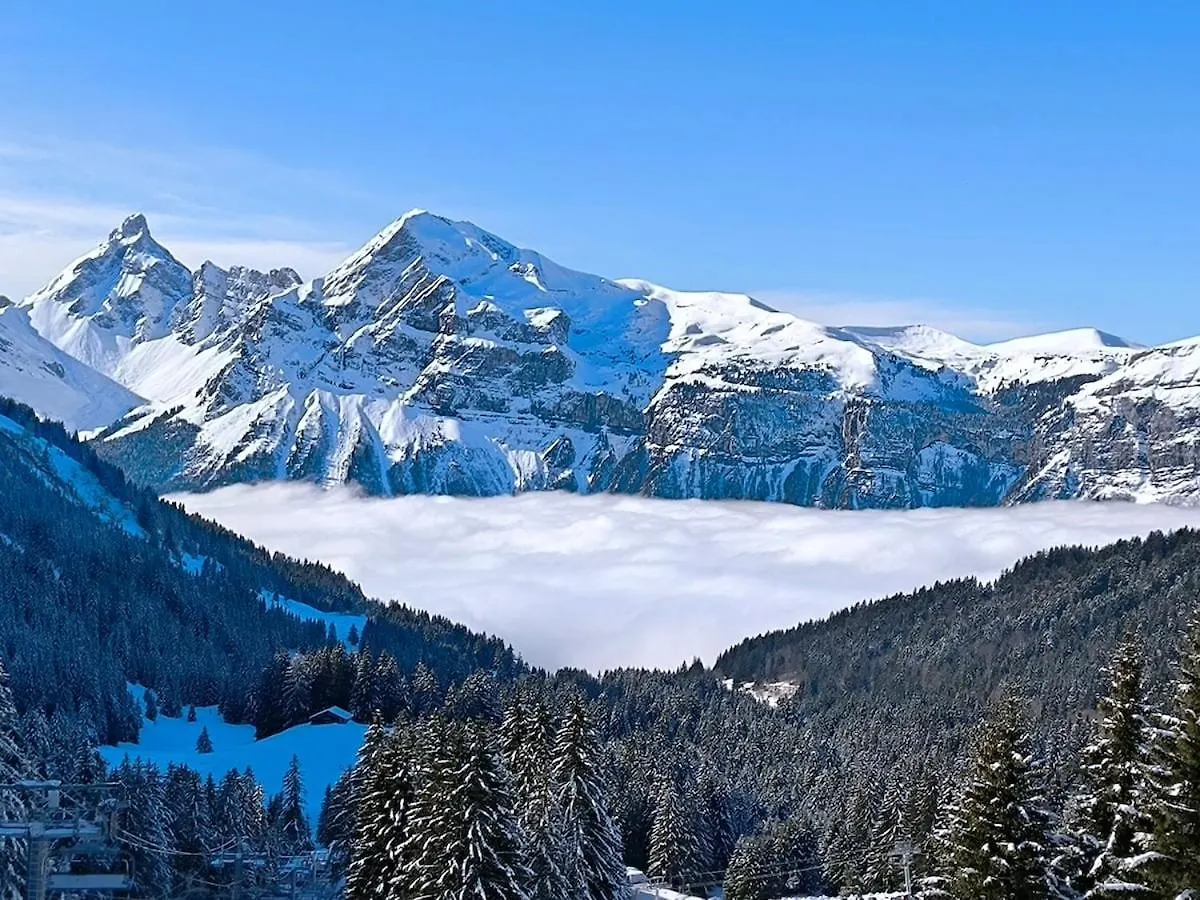 Appartement Vue Imprenable Montagne Samoëns Lägenhet